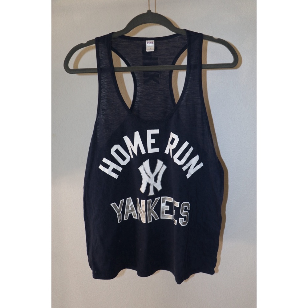 Victoria’s Secret Pink New York Yankees Racerback Tank Top